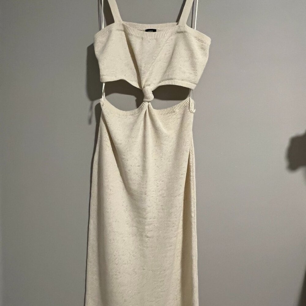 EXPRESS front knot midi dress